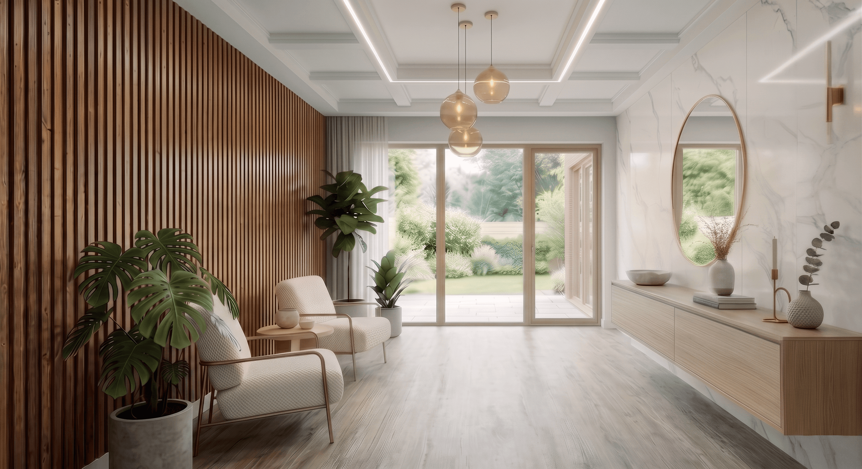 Suelo SPC vinilico click madera cedro