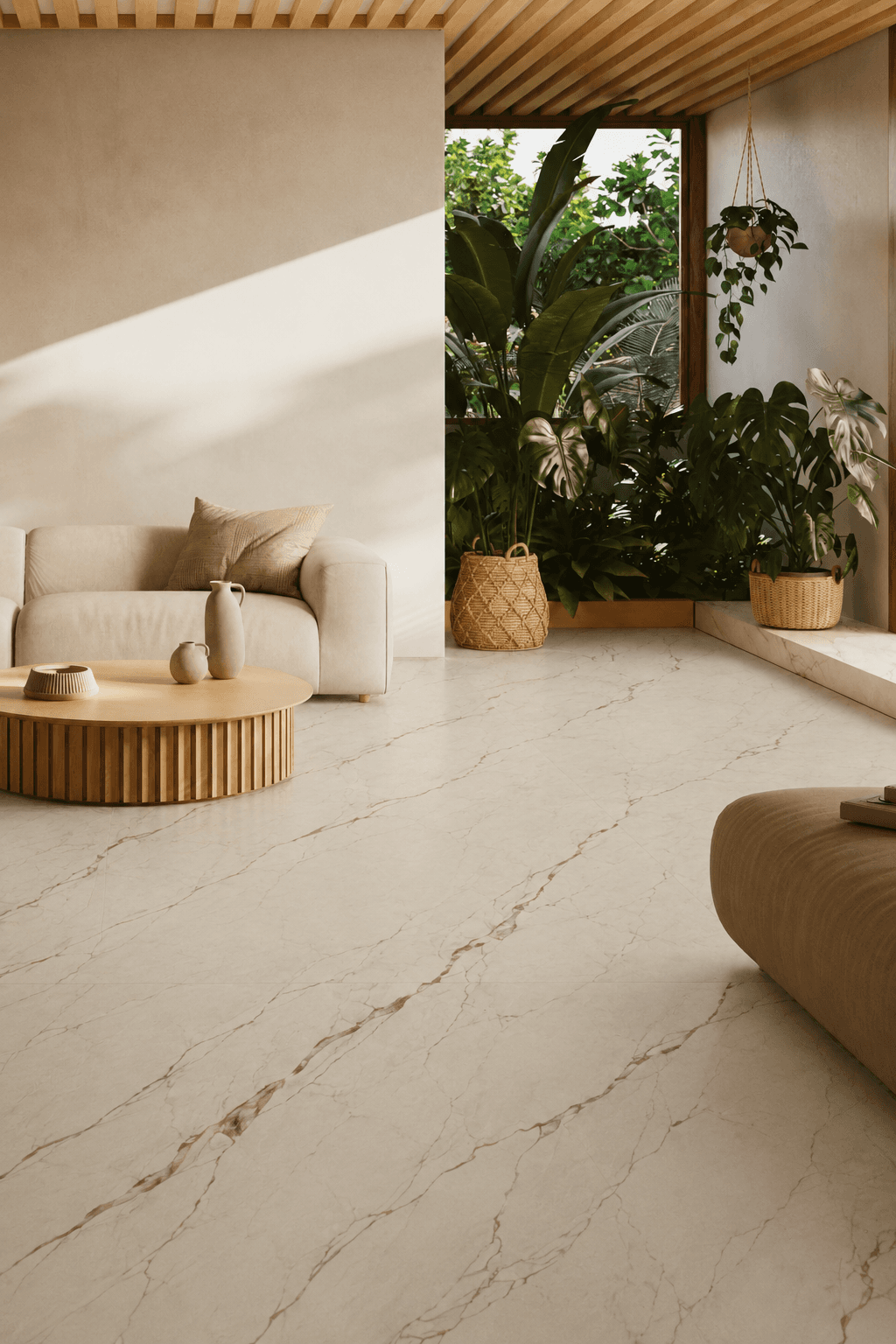 Suelo SPC Acabado Marmol Click