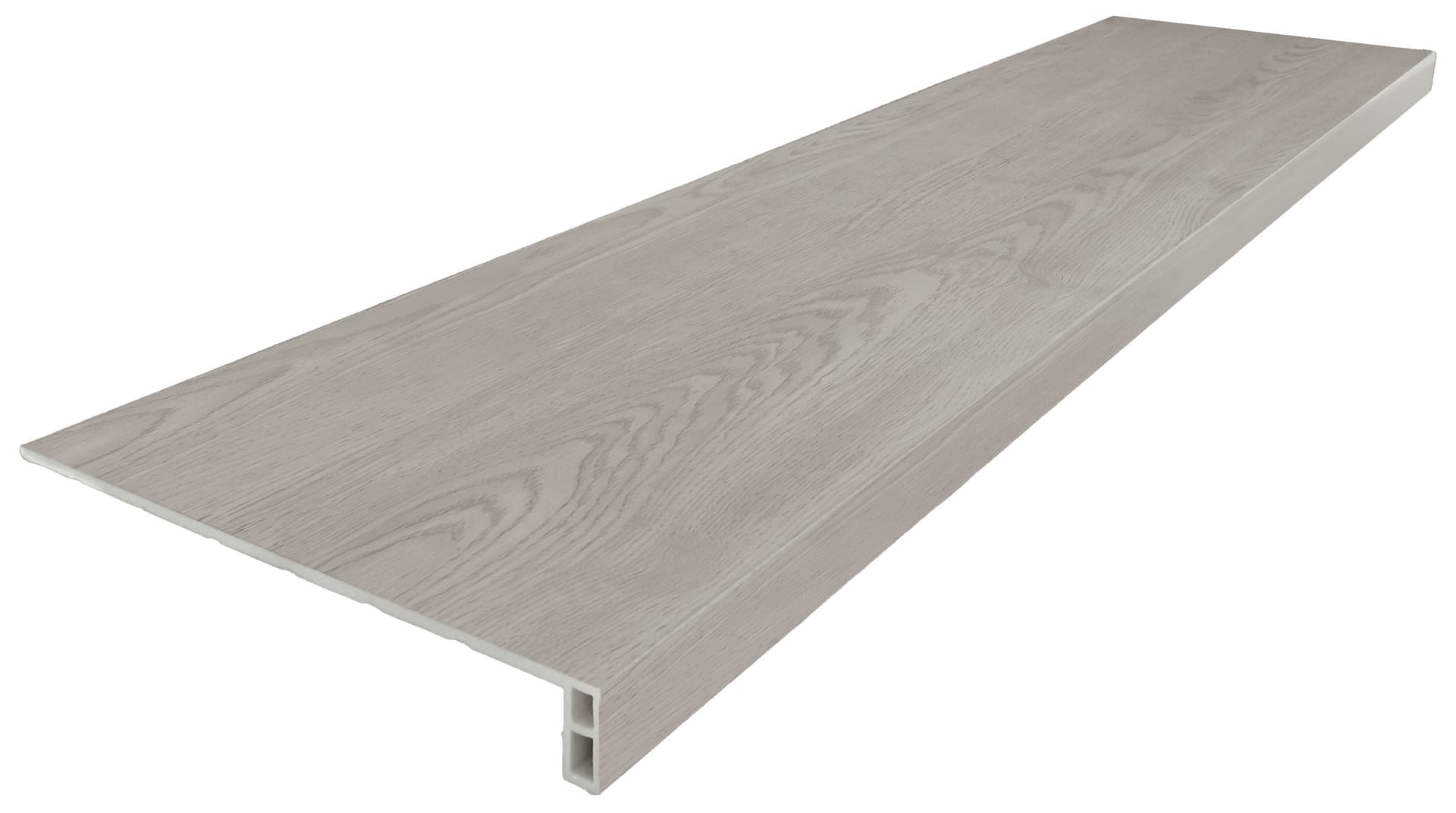 Peldaños extrusionados acabado madera